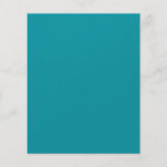 Dark Teal Green Flyer