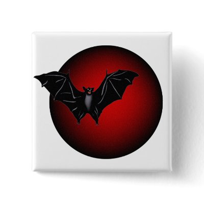Dark Thoughts Button by MoonArtandDesigns