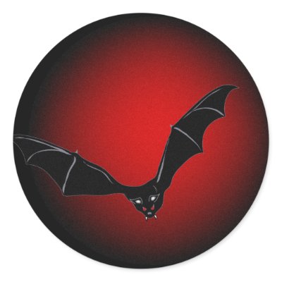 Dark Thoughts Sticker by MoonArtandDesigns