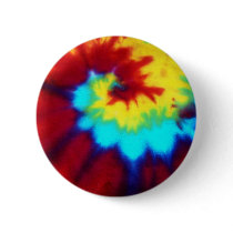 Dark Tie Dye Design buttons