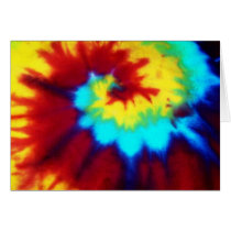 Dark Tie Dye Design cards