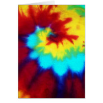 Dark Tie Dye Design cards