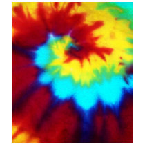 Dark Tie Dye Design t-shirts