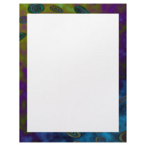 dark twirls letterhead