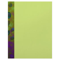 dark twirls letterhead