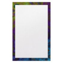 dark twirls stationery