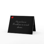 Dark Valentine Collection: Say You Love Me... cards