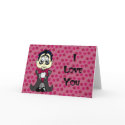 Dark Valentine I love you cards by cimmerrian Dark Valentine I love you cards