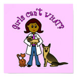 Dark Veterinarian Girl Poster