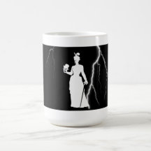 Dark Victorian Silhouette Mug