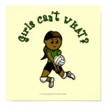 Dark Volleyball in Green Posters