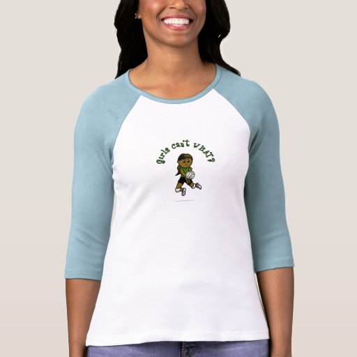 Dark Volleyball in Green Tee Shirts