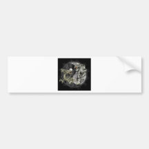 Dark vs Light Bumper Stickers