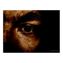 Dark Warrior Poster (Large) posters by evemariedotcom Dark Warrior Poster (Large) posters
