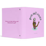 Dark Water Polo Player Girl binders
