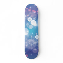 Dark Winter Abstract Skate Deck