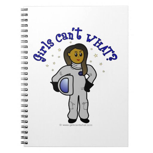 Dark Woman Astronaut Notebooks