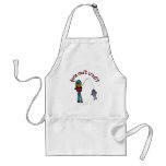 Dark Woman Fishing Apron