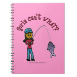 Dark Woman Fishing Note Books