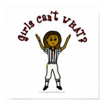 Dark Woman Football Referee Prints