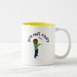 Dark Woman Juggler Coffee Mugs
