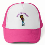 Dark Woman Playing Saxophone hats
