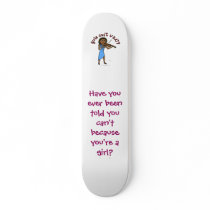 Dark Woman Playing Violin Skate Board Deck