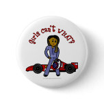 View more Dark Woman Race Car Driver Buttons personalized gift ideas for girls Dark Woman Race Car Driver Buttons