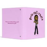 Dark Woman Referee Binders
