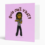 Dark Woman Referee Binders
