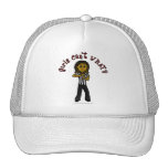 Dark Woman Referee Hat