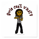 Dark Woman Referee Prints