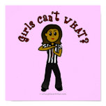 Dark Woman Referee Poster