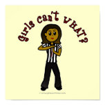 Dark Woman Referee Print
