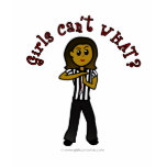 Dark Woman Referee t-shirts