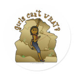 View more Dark Woman Rock Climber Stickers personalized gift ideas for girls Dark Woman Rock Climber Stickers
