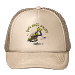 Dark Woman Scuba Diver Mesh Hat