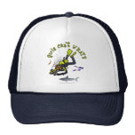 Dark Woman Scuba Diver Trucker Hats
