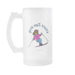 View more Dark Woman Snow Skiing Mugs personalized gift ideas for girls Dark Woman Snow Skiing Mugs