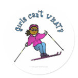 View more Dark Woman Snow Skiing Stickers personalized gift ideas for girls Dark Woman Snow Skiing Stickers