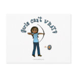 View more Dark Women's Archery in Blue Postcards personalized gift ideas for girls Dark Women's Archery in Blue Postcards