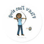 View more Dark Women's Archery in Blue Stickers personalized gift ideas for girls Dark Women's Archery in Blue Stickers