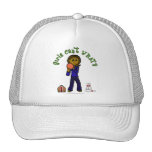 Dark Womens Bowling Mesh Hat