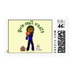 Dark Womens Bowling Stamp
