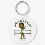 Dark Womens Boxing Keychains