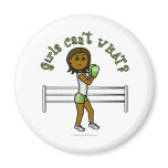 Dark Womens Boxing Magnets