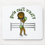 Dark Womens Boxing Mousepads