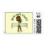 Dark Womens Boxing Stamps