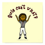Dark Womens Football Referee Posters
