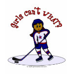 Dark Womens Hockey Player Shirts